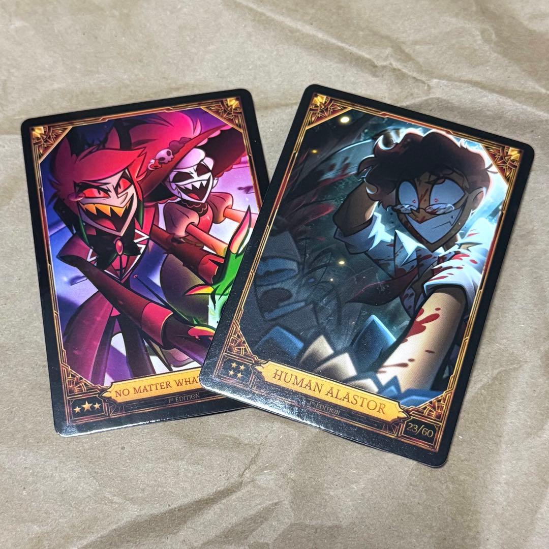ハズビンホテル アラスター2種セット【HUMAN ALASTOR】トレカ - メルカリ