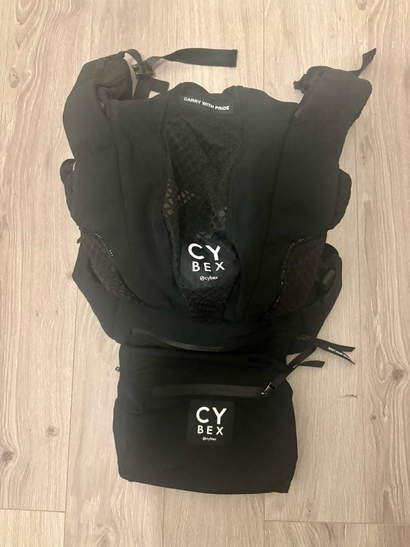 試着のみ・美品／CYBEX・ブラック 抱っこ紐の通販はau PAY マーケット