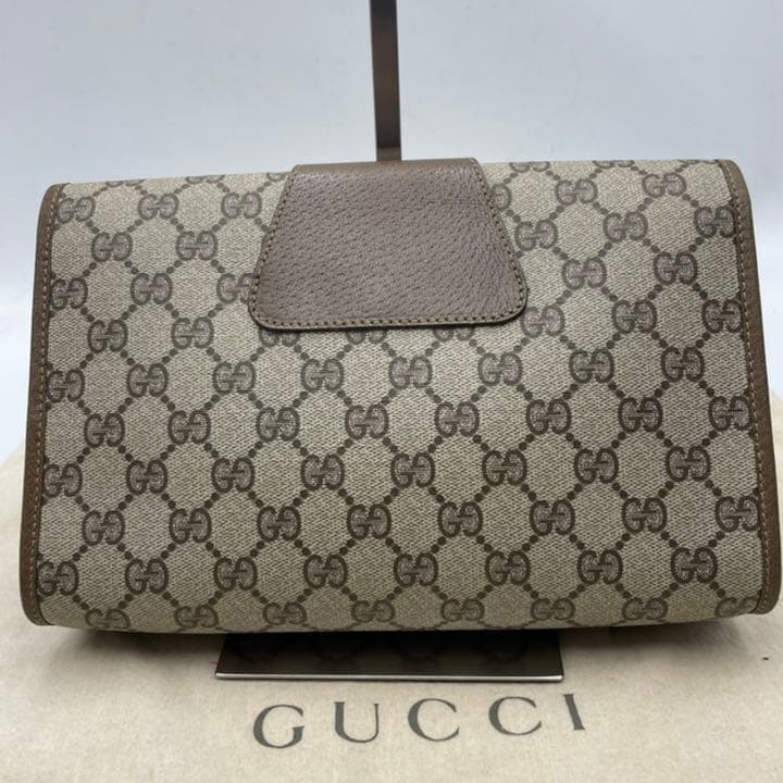 極美品☆】OLD GUCCI シェリーライン クラッチバッグ GGスプ