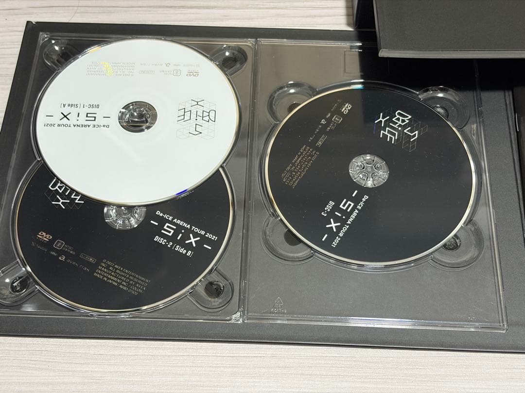 初回生産限定盤】Da-iCE ARENA TOUR 2021 -SIX- - メルカリ