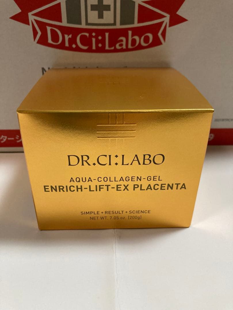ドクターシーラボアクアコラーゲンゲルエンリッチリフトプラセンタ 内容量200g 薬用アクアコラーゲンゲル エンリッチリンクルプラセンタ｜口コミ