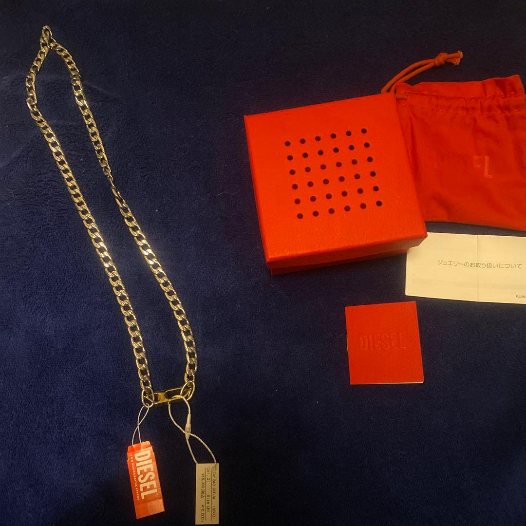 専用　DIESEL シルバー ネックレス dx1499931-1.jpg