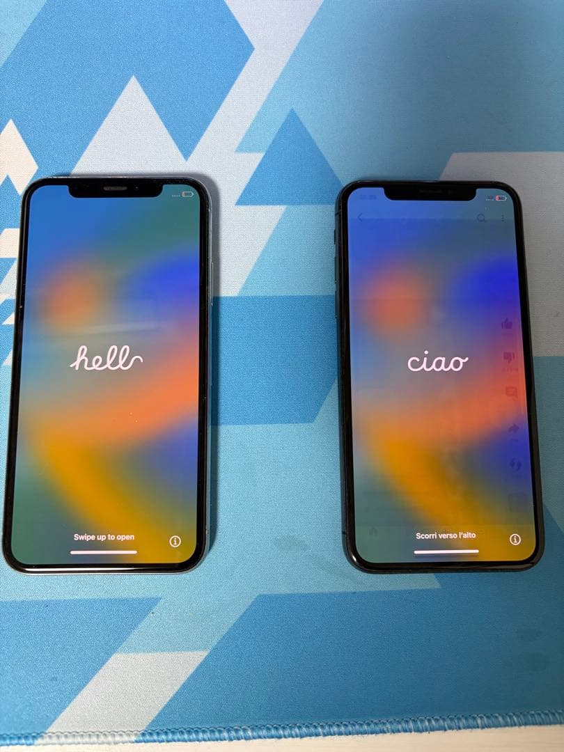 iPhone X シルバー ブラック 2台セット　ジャンク Apple iphone X ジャンク2台まとめ売り - メルカリ