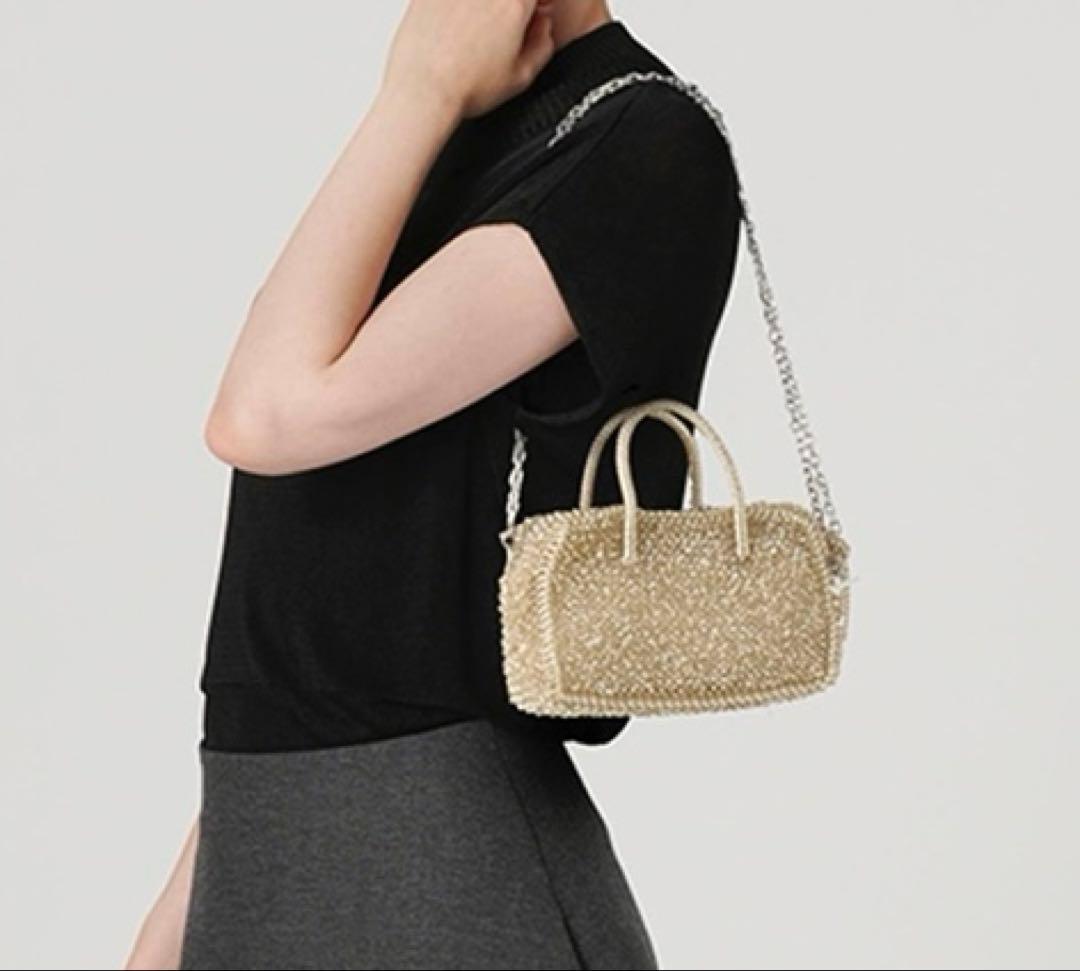 アンテプリマ ボクシー/スモール/シルバー 新品未使用【2026年春夏新作