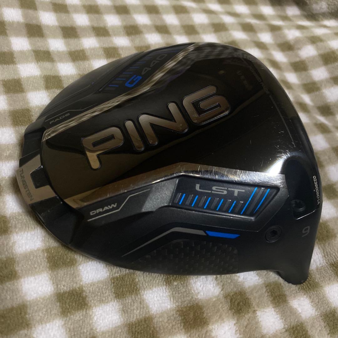 PING G440 LST 9°ドライバー、ヘッドカバー付き。 - メルカリ