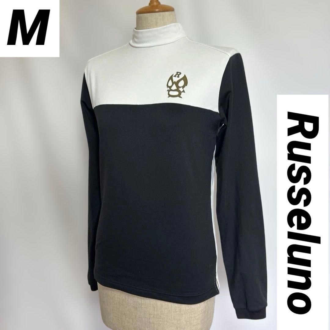 Russeluno」長袖モックネックシャツ ハイネック Mサイズ - メルカリ