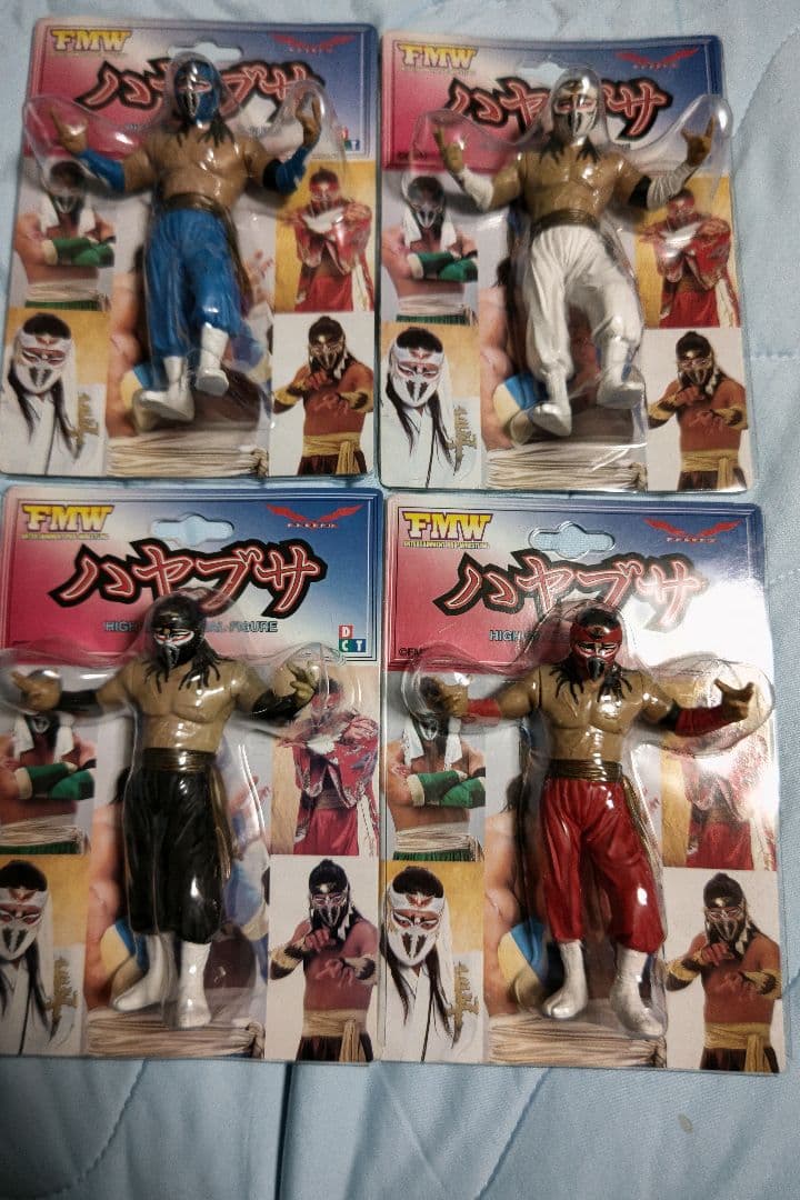 プロレス FMW ハヤブサ フィギュア 4セット コンプリート - メルカリ