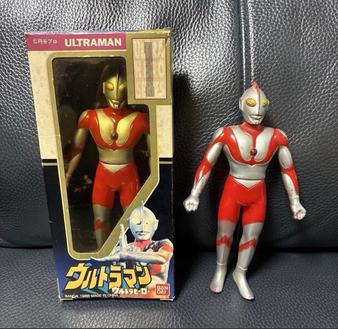 ウルトラマン ウルトラヒーロー ソフビ フィギュア 1983年 ？BANDAI