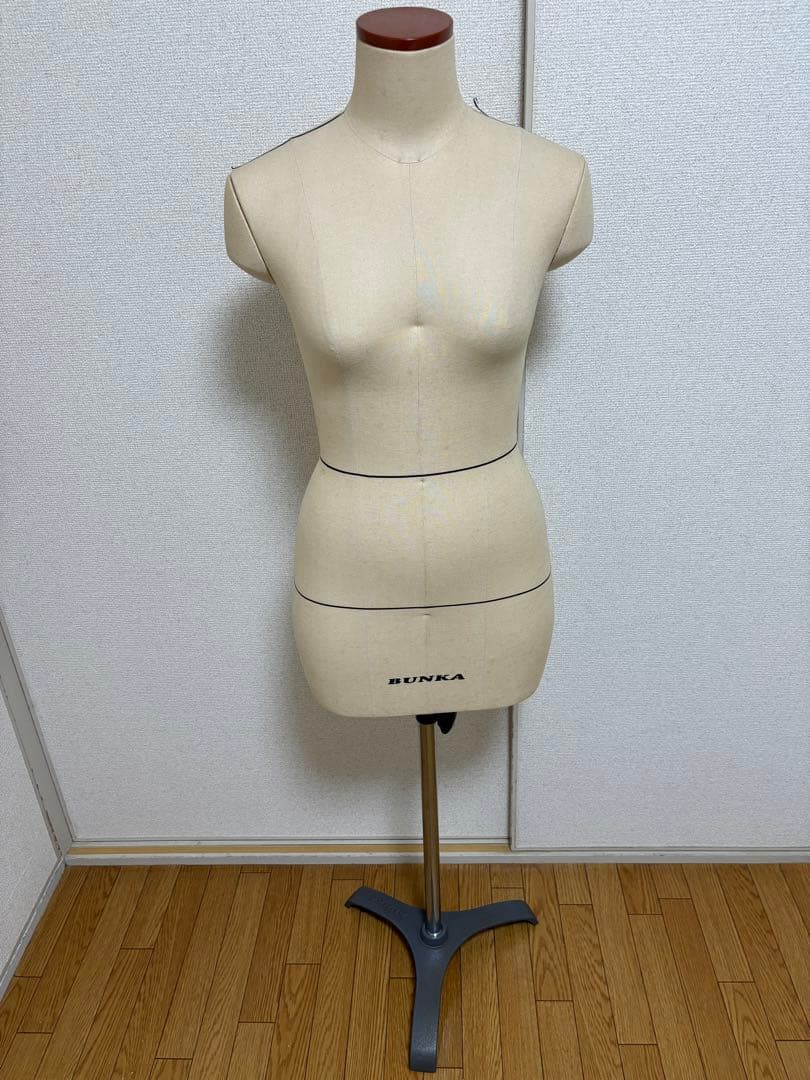 文化服装学院 BUNKA 9号 トルソーボディ 美品 BUNKA 文化服装学院 トルソー 9AR ヌードボディ 9号 マネキン