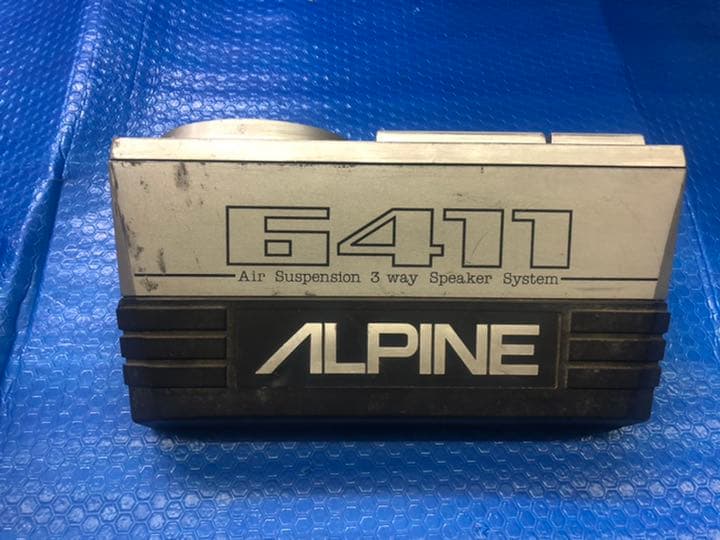 アルパイン ALPINE 6411 3Wayスピーカー 希少 当時物 - メルカリ