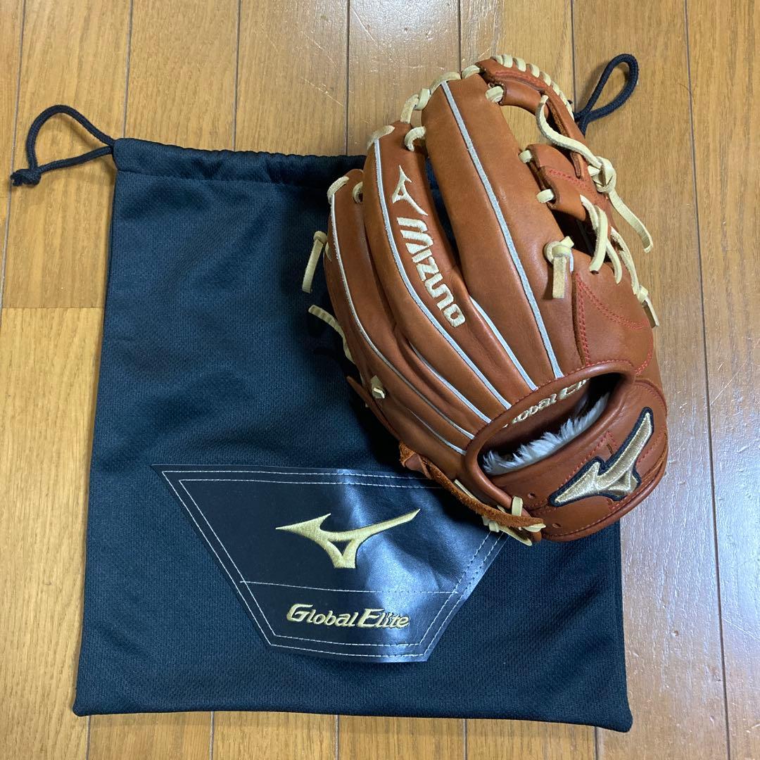 ミズノ MIZUNO 少年軟式用 グローバルエリート ジュニア軟式用【グローバルエリート】Hselection SIGNA【オール