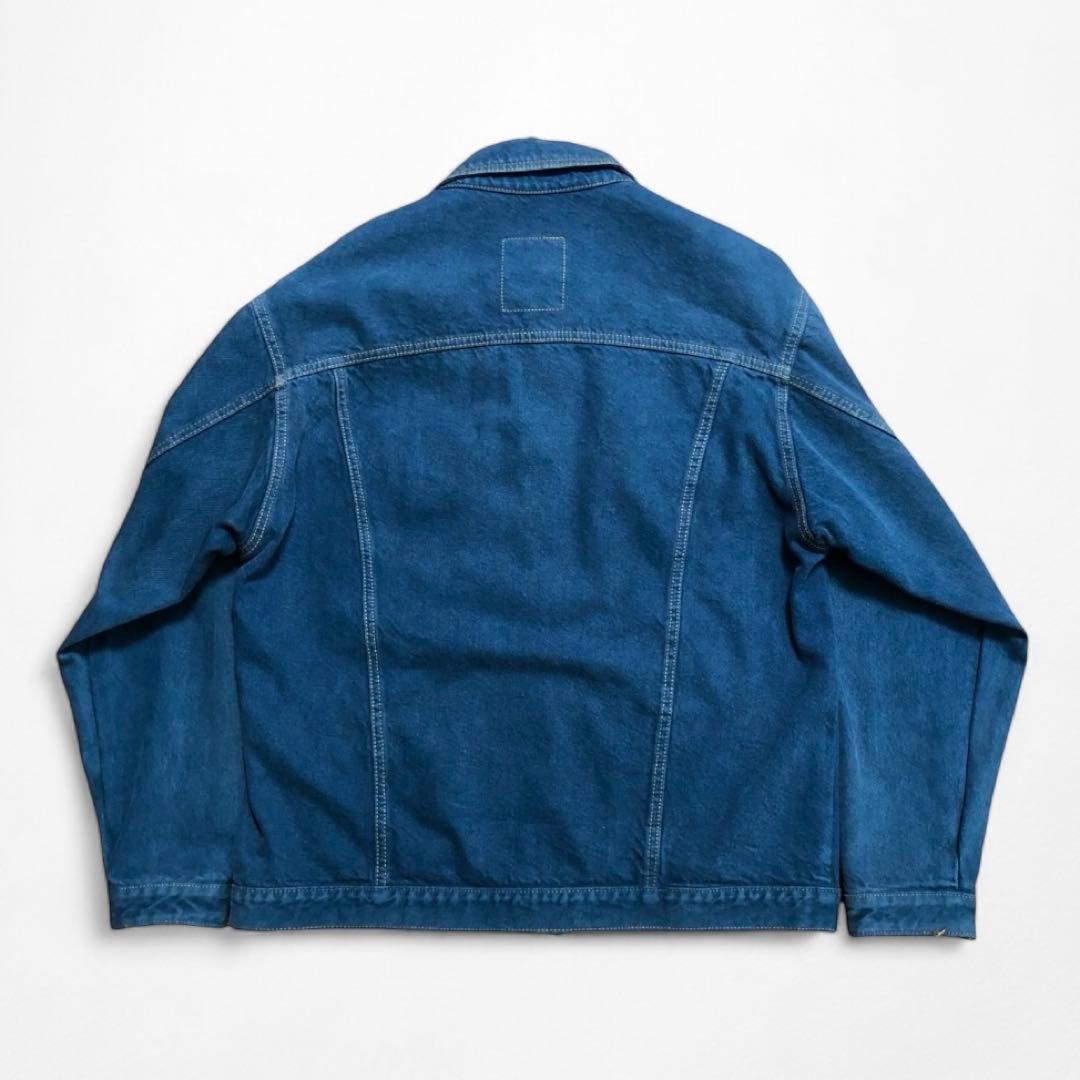 90s OLD STUSSY 染め デニム ジャケット 1st 2nd 3rd - メルカリ