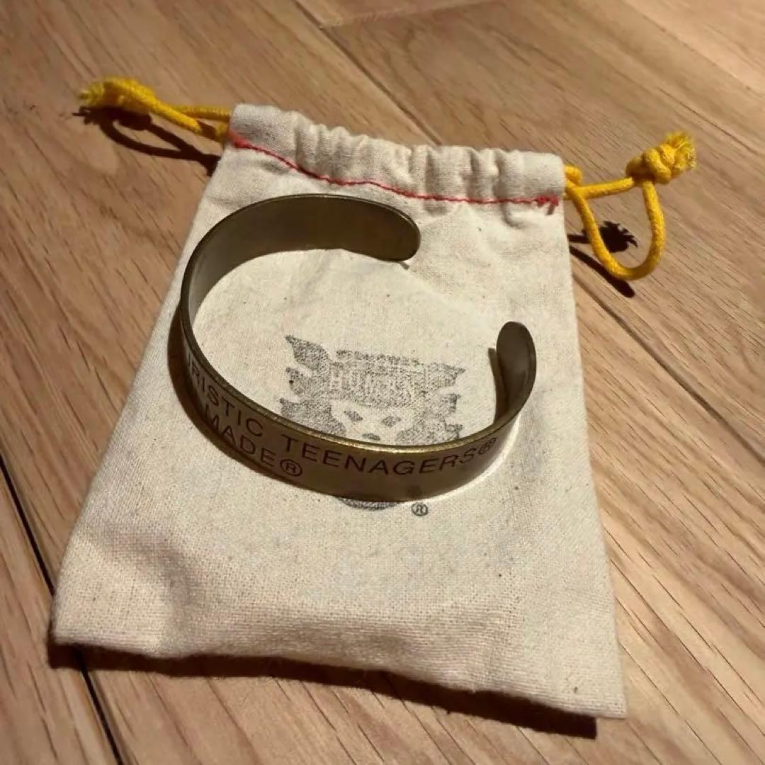 [希少]HUMAN MADE ブレスレット HUMAN MADE（ヒューマンメイド）ブレスレット・バングル シルバー