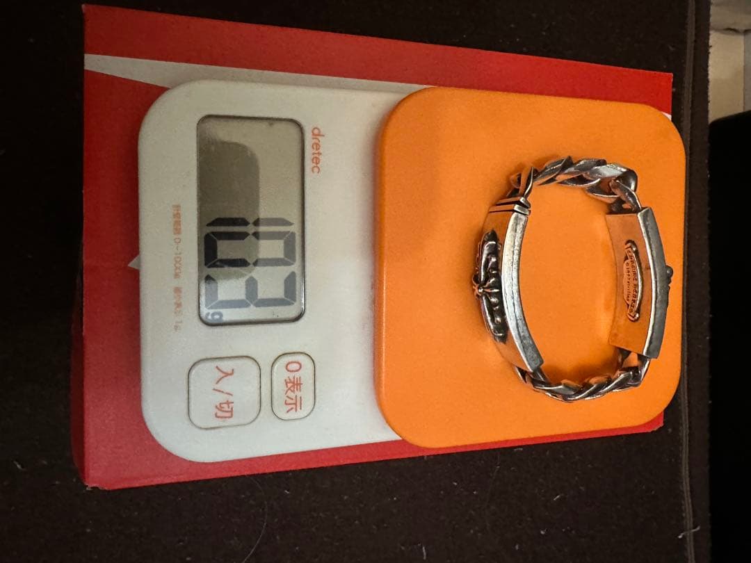 ☆リンカン購入証明書付き☆クロムハーツダブルIDブレスレット