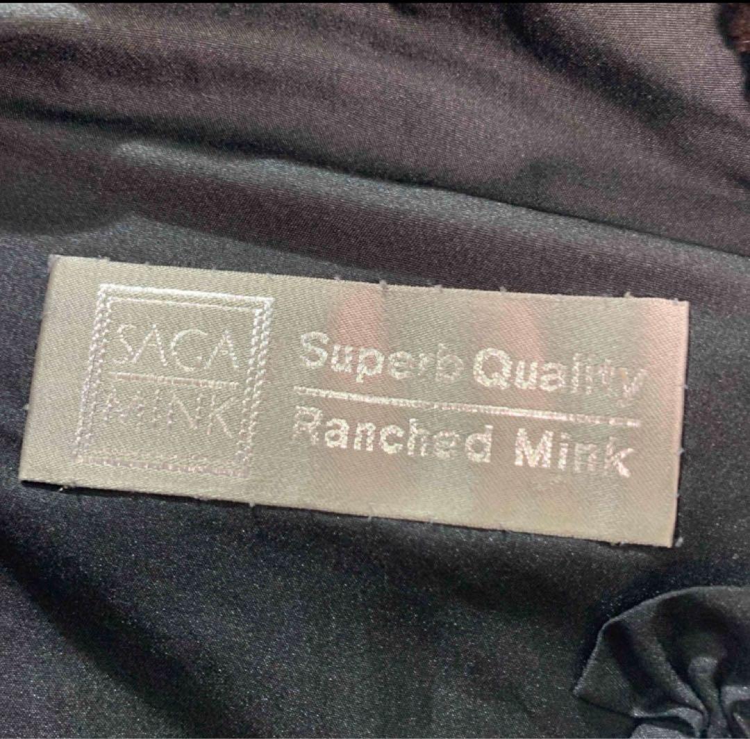 最終　プライス❣️シェアード　ミンク　ダークブラウン コート《貂皮 毛皮 大衣》