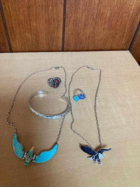 インディアンジュエリー　シルバー　リング　バングル　ネックレス　インレイ 楽天市場】インディアンジュエリー バングル インレイの通販