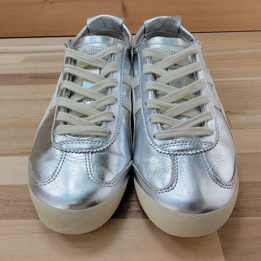 オニツカタイガー メキシコ66 シルバー/ホワイト 25cm - メルカリ