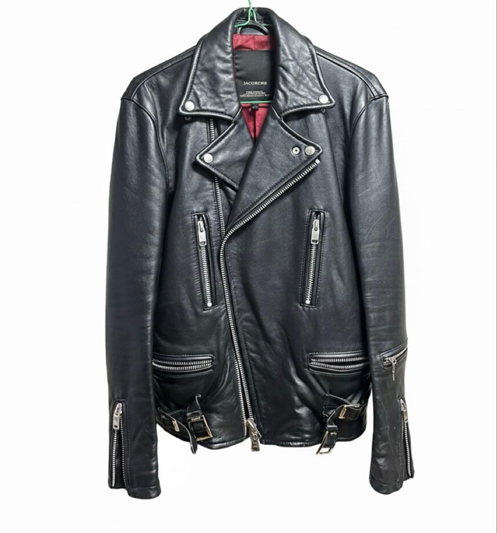 ダブルライダースジャケット　羊革　定価29480円 Retro Grade 羊革ダブルライダース SHEEPSKIN DOUBLE RIDERS (メンズ革