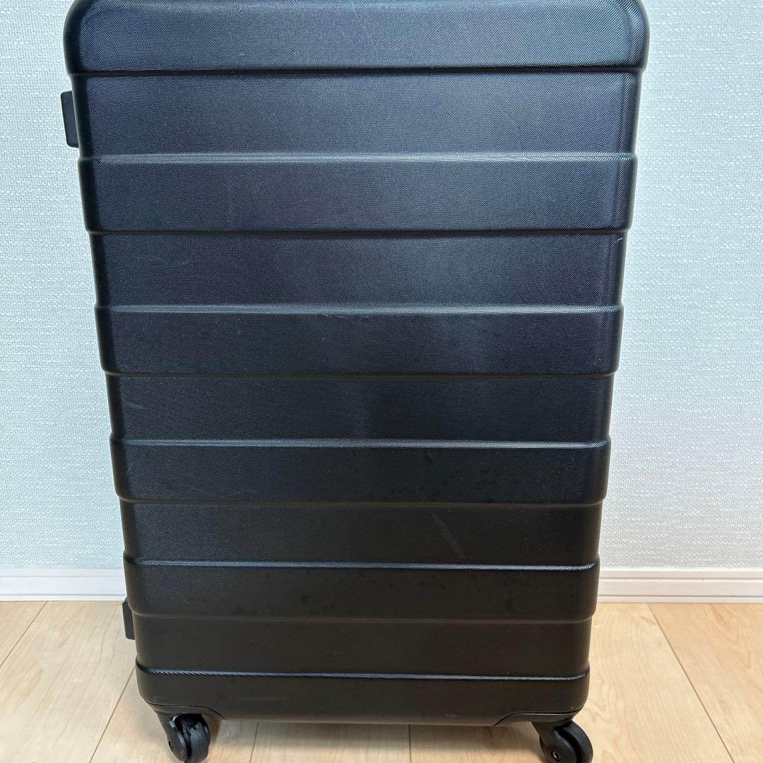 無印良品 ハードキャリー 56l 黒 スーツケース - メルカリ