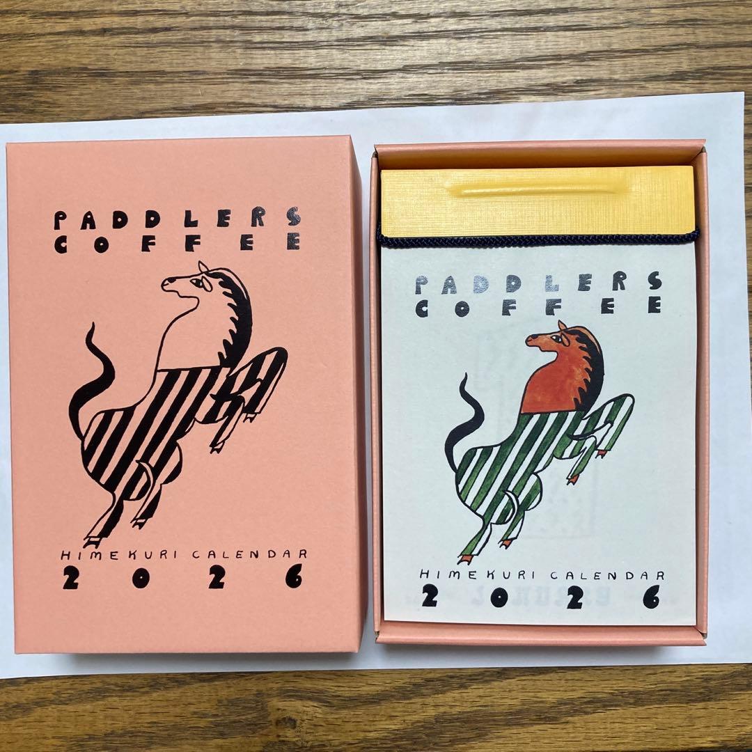 Paddlers Coffee 日めくりカレンダー 2026 PADDLERS COFFEE オリジナル日めくりカレンダー 2026 - メルカリ