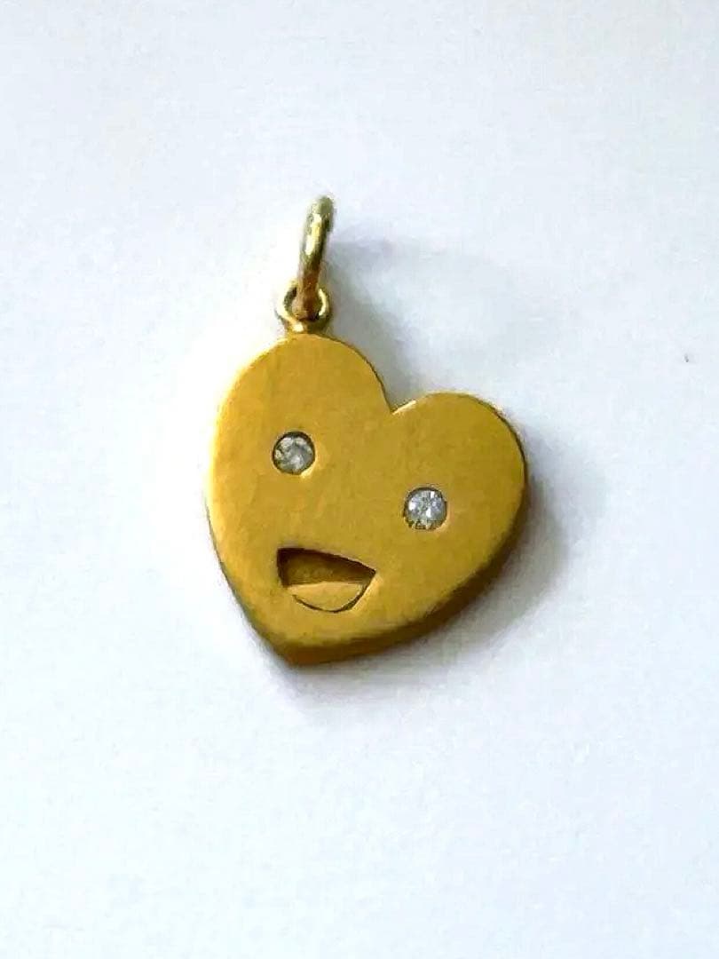 MHT マリーエレーヌドゥタイヤック ハートチャーム K22 ダイヤモンド