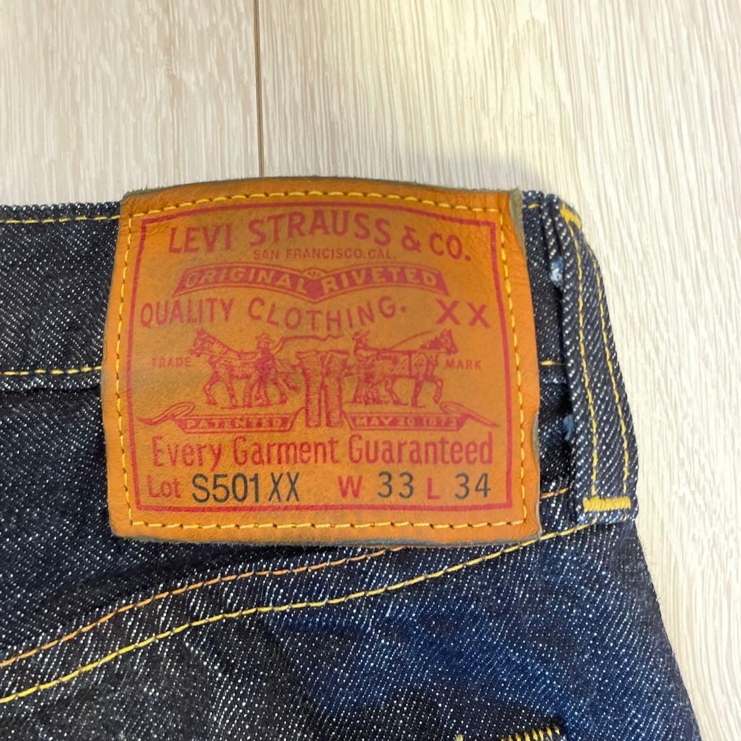 Levi's LVC 1944 S501XX W33 L34 日本製 大戦モデル - メルカリ