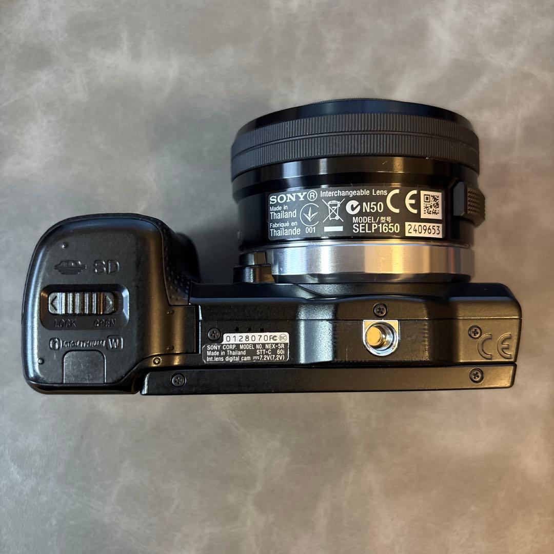 SONY NEX-5R 16-50mm バッテリー2個付 - メルカリ