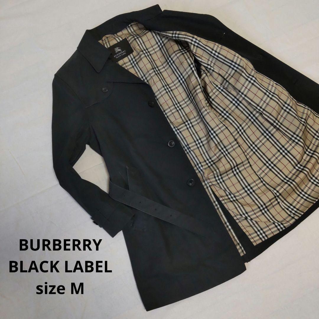 BURBERRY BLACKLABEL ノバチェック柄 トレンチコート M BURBERRY BLACK LABEL（トレンチコート）のフリマアイテム一覧
