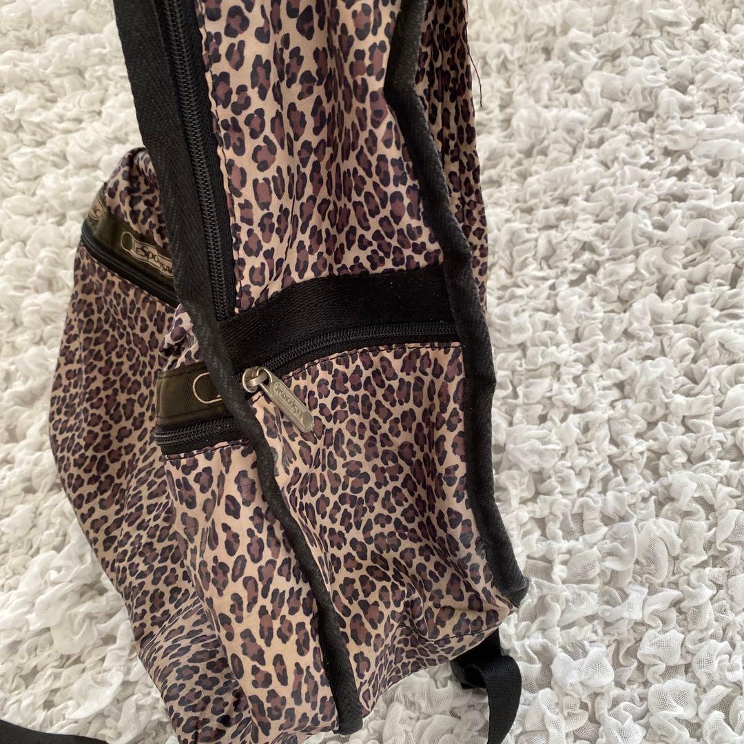 LeSportsac レスポートサック】ヒョウ柄 リュックサック レオパード柄