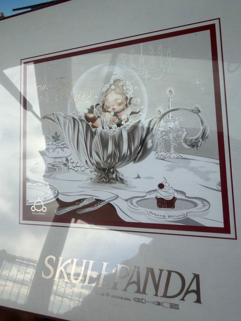 スカルパンダ スノードーム SKULLPANDA 店舗限定 シュリンク付 - メルカリ