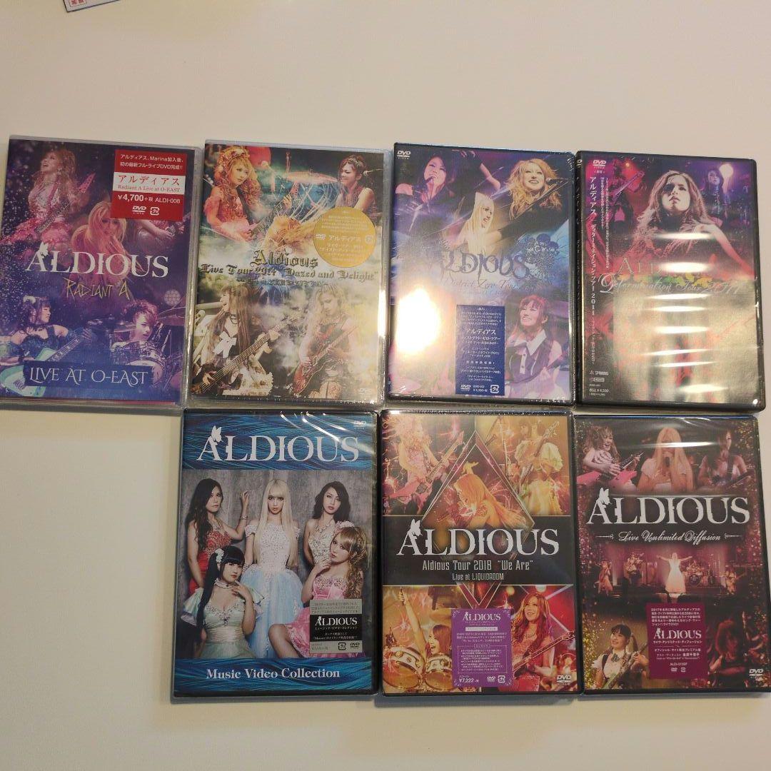 ALDIOUS ライブDVDセット Amazon.co.jp: 【Amazon.co.jp限定】ALDIOUS -The DominatorsLast