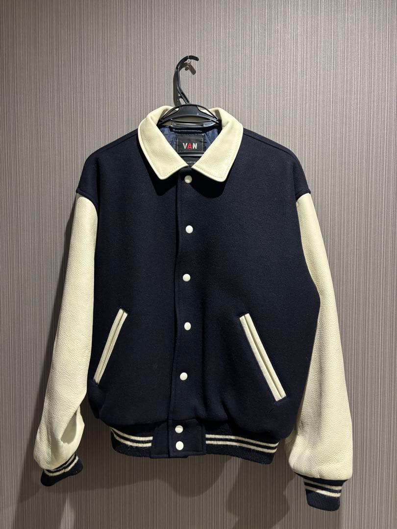 VAN スタジャン ネイビー/アイボリー 2026年最新】VANスタジャン(VAN jacket) 人気の商品が勢揃い！- Yahoo