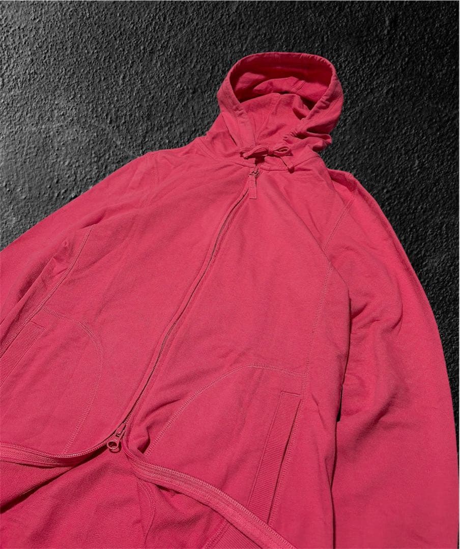 archive y2k 平成 ダブルジップ パーカー お兄系 ギャル男 ピンク