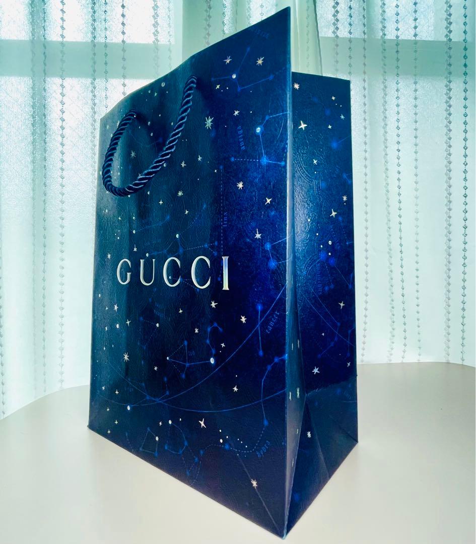 グッチ GUCCI ショッパー クリスマス限定 美品 ハイブランド 紙袋