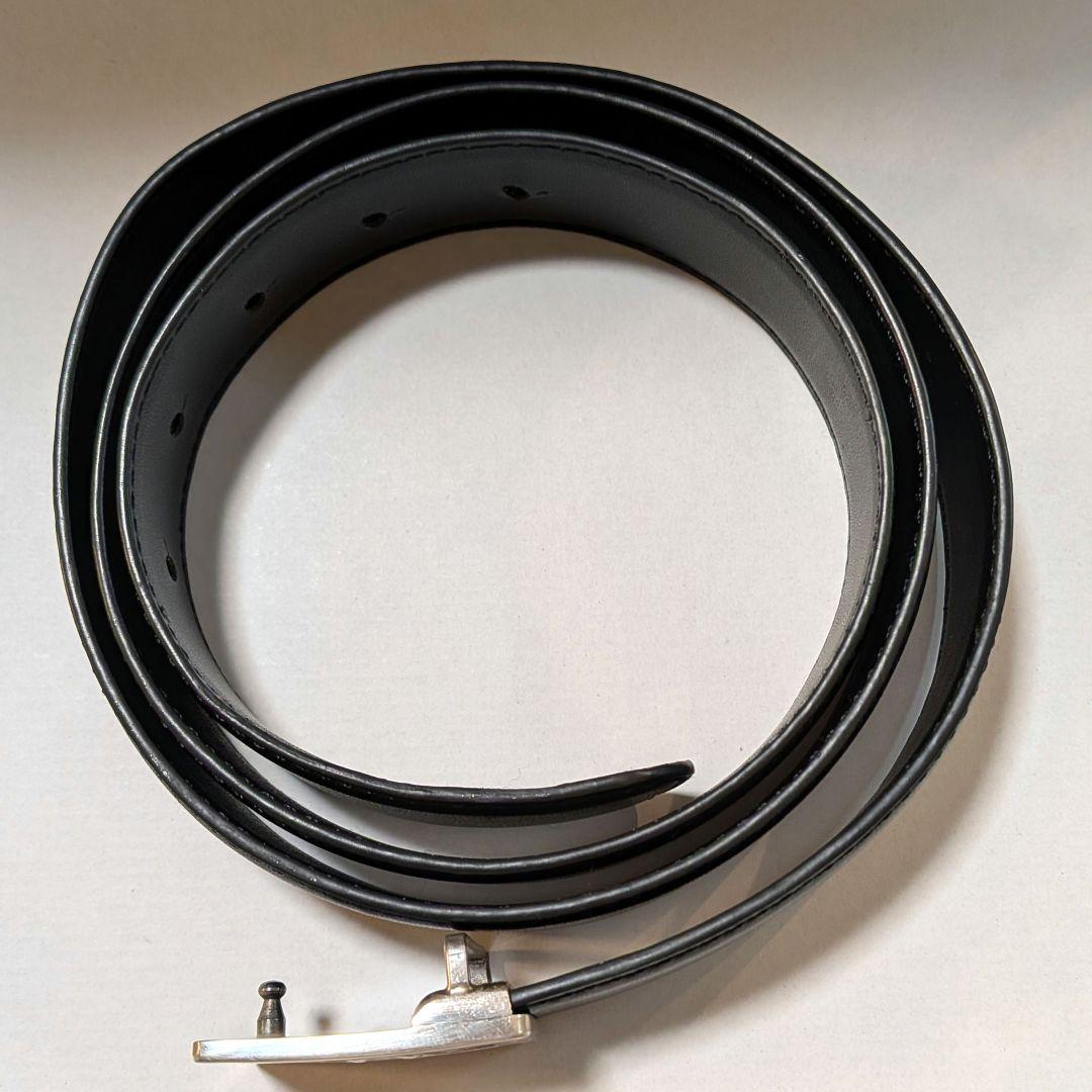 ☆純銀☆49.8g レア レザーベルト 馬 バックル　アンティーク