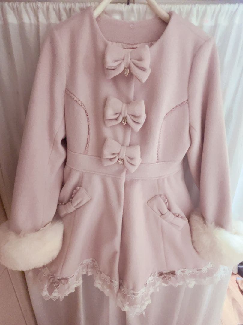 バックティアードリボンコート ピンク リボンセーラーコート ｜ LIZ LISA（リズリサ）公式通販 ｜ Tokyo