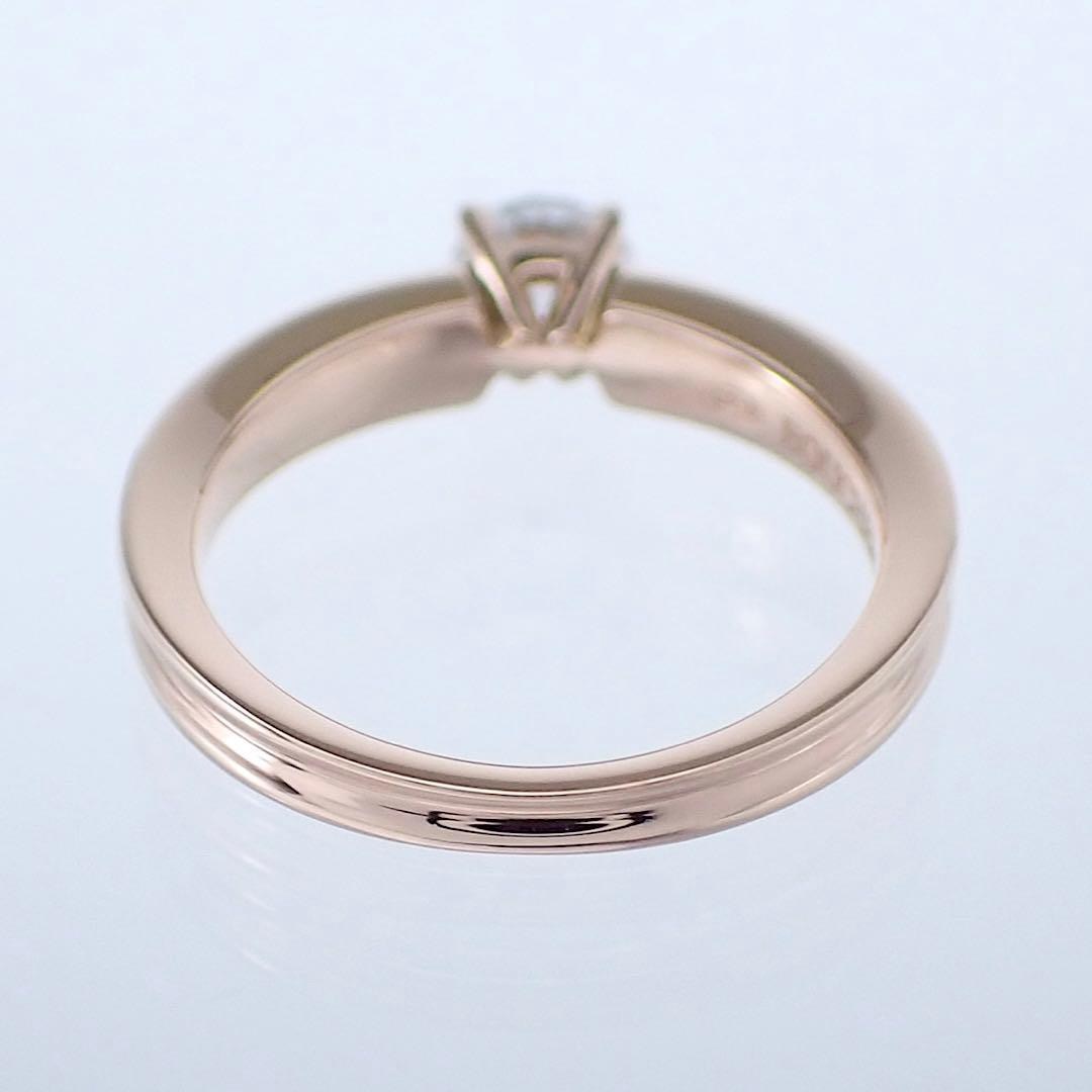 ブシュロン ゴドロン 0.42ct K18PG ダイヤモンドリング 48号