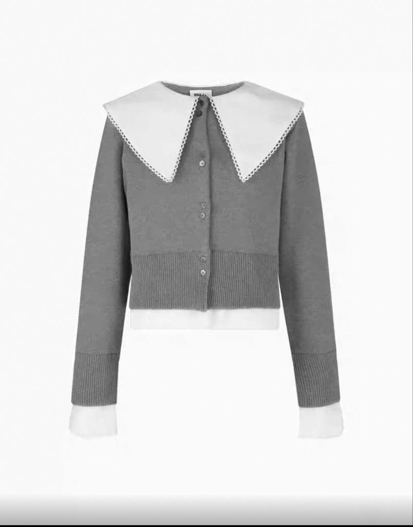 Bibiy. PATTY PILGRIM TOP カーディガン BIBIY. MADE | PATTY PILGRIM TOP GRAY｜Bibiy.