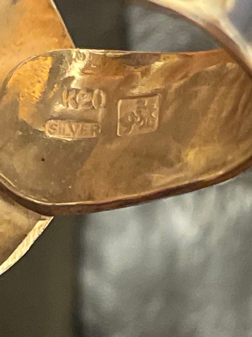 ◇感謝価格◇SILVER（シルバー925）×K20コンビリング◇ - メルカリ