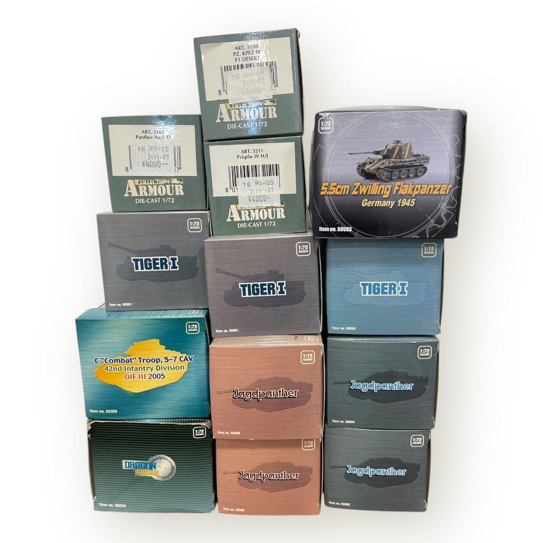 1/72ドラゴンアーマー他/ミニ戦車模型13台おまとめセット♪ - メルカリ