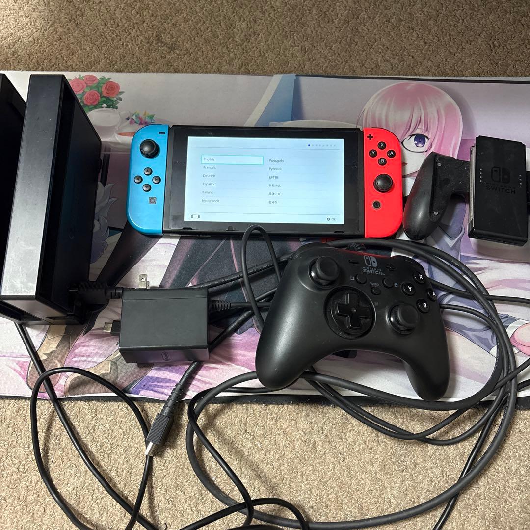 Nintendo Switch 本体 ドックコントローラー付き　64GB Amazon.co.jp: Switch 収納 スタンド Kytok Joy-Con充電 Switchドック