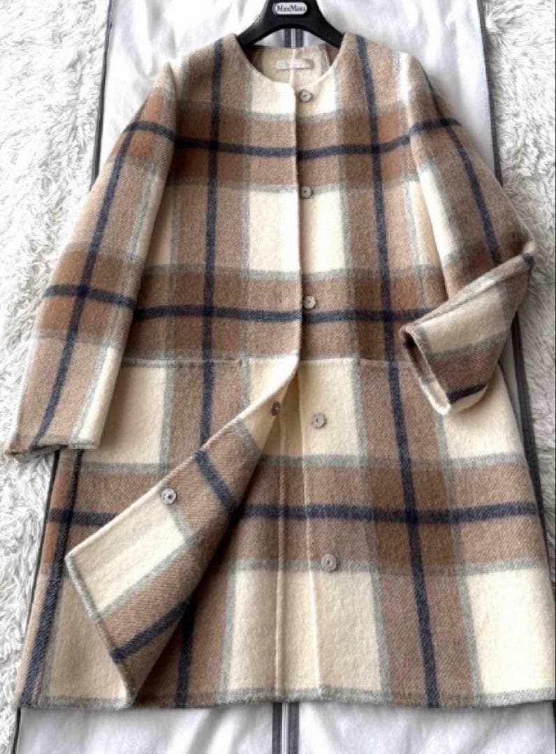 美品マックスマーラ クチートアマーノ コート Max Mara - 極美品 マックスマーラ WEEKEND Max Mara cucito a mano