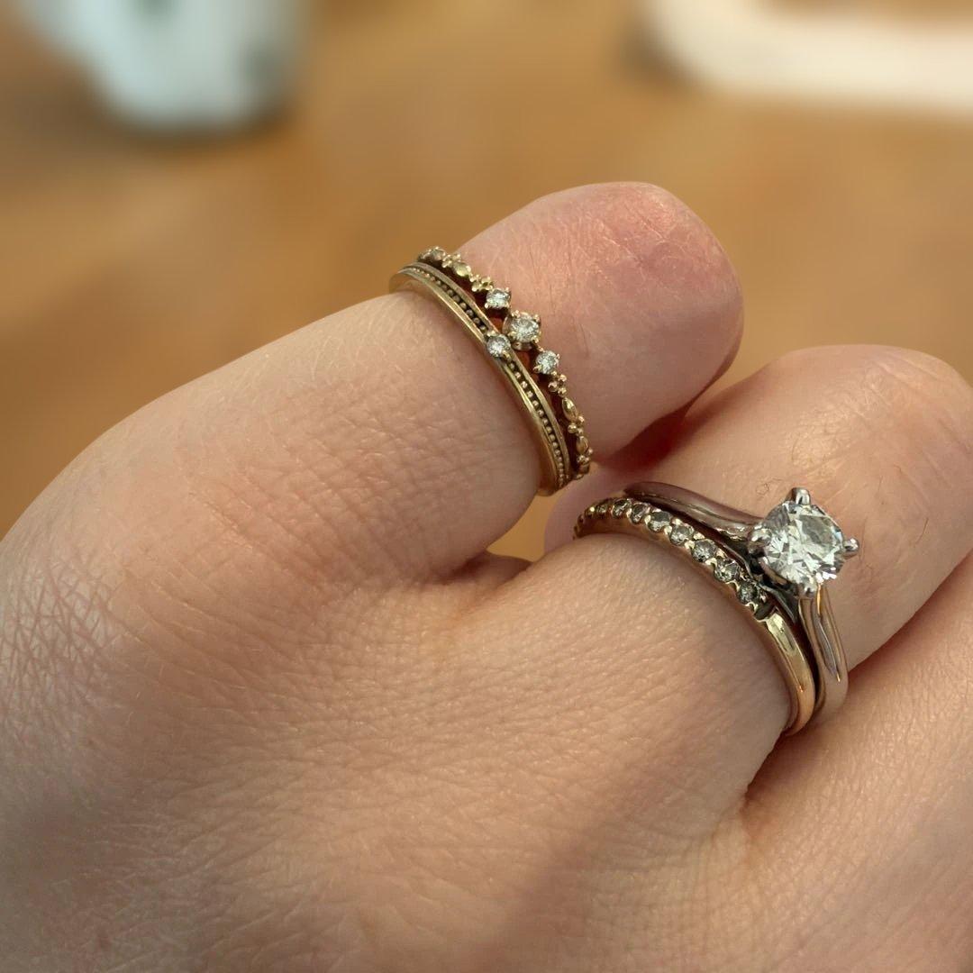 k10ダイヤモンドピンキーリング K10ダイヤモンドピンキーリング｜ピンキーリング｜ノジェス 公式