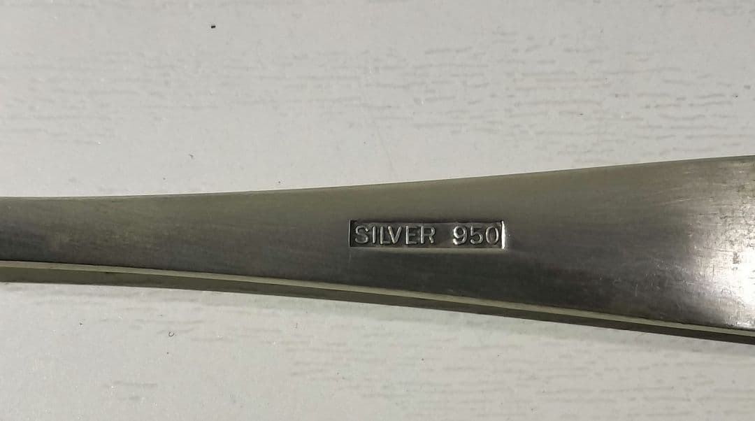 シルバー950 マツダ 記念品 シルバー スプーン 27.5g