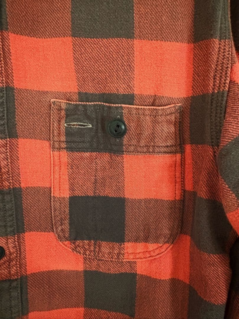 希少XS】ベッカム着用RRLダブルアールエル バッファローチェック