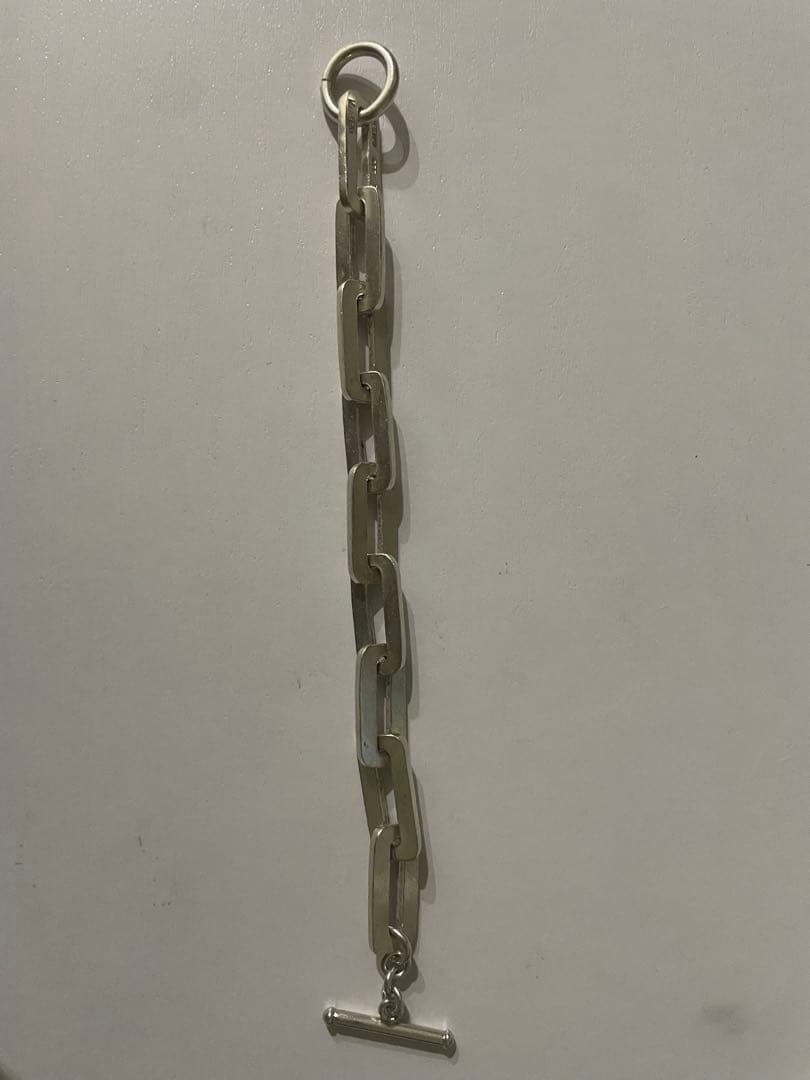 ヴェルサーニ925 シルバーチェーンブレスレット シルバー]チェーンブレスレット/6mm