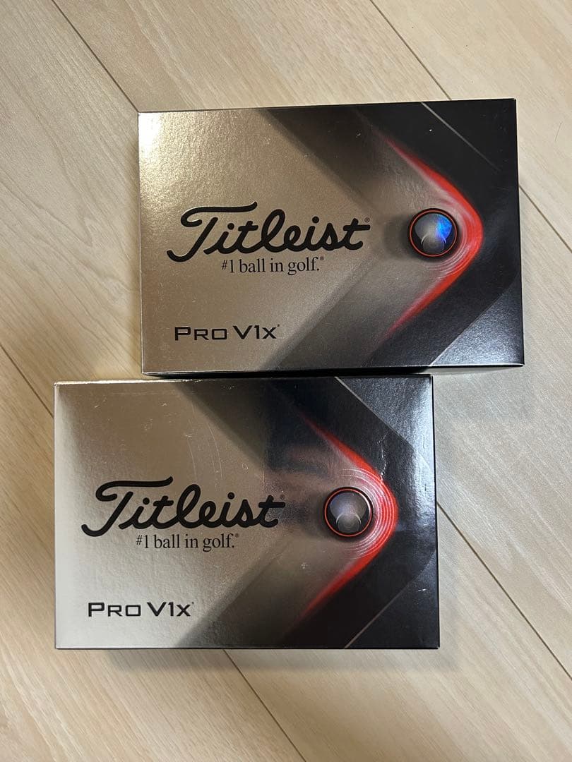 【新品】 Titleist Pro V1x ゴルフボール 2ダース ゴルフボール 2026 Pro V1x Left Dash プロV1x レフトダッシュ