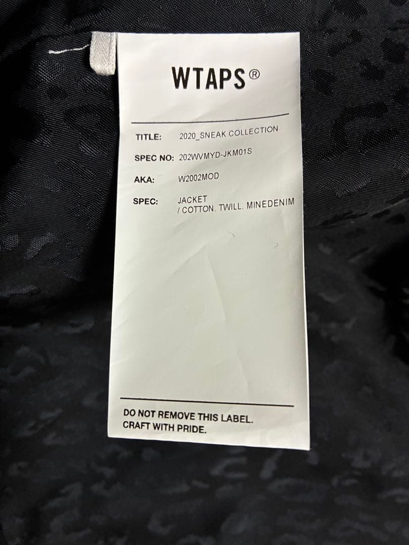 WTAPS × MINEDENIM2020SNEAKCOLLECTION X01 - メルカリ