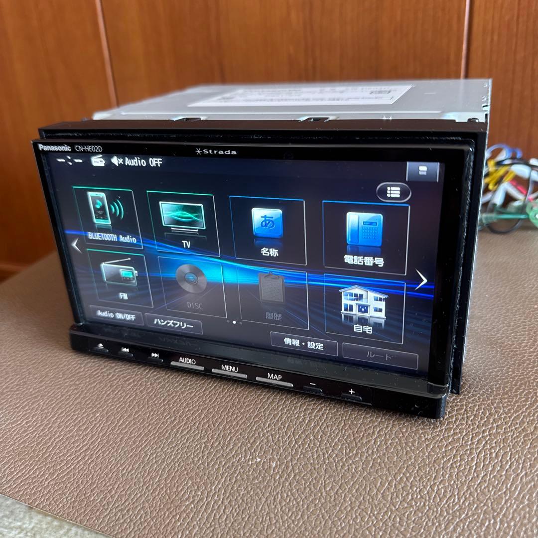 【カーナビ】CN-HE02D フルセグBluetooth Strada 当日出荷 CN-HE02D CD録音 DVD 新品未開封 パナソニック