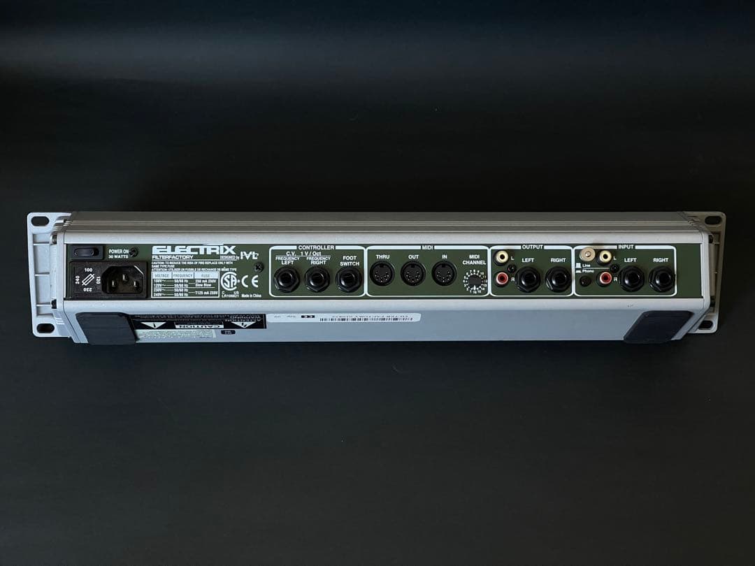 Electrix Filter Factory アナログフィルター